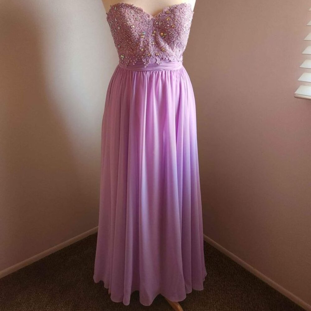 Dancing Queen Chiffon Evening Gown